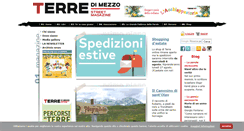 Desktop Screenshot of magazine.terre.it